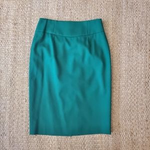 Jcrew 120's wool telegraph pencil skirt